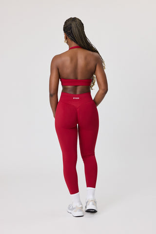 Essential Seamless Leggings - Crimson Heat