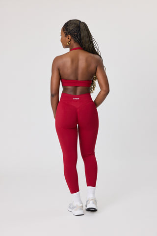 Essential Seamless Leggings - Crimson Heat
