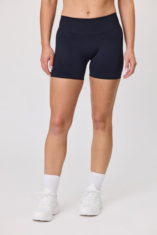 Essential Seamless Shorts - Black