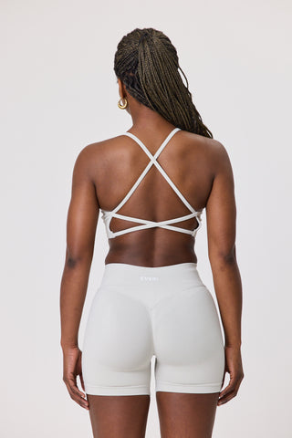 Cross Back Straps Sports Bra - Mist