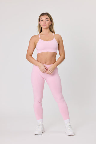 Essential Seamless Leggings - Baby Pink