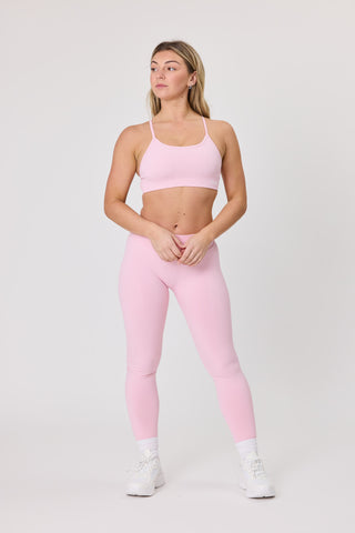 Essential Seamless Leggings - Baby Pink