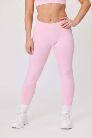 Essential Seamless Leggings - Baby Pink